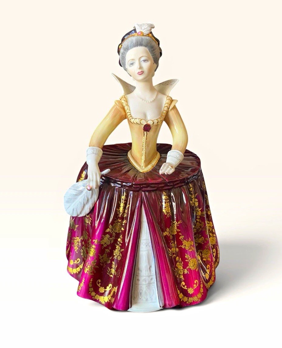 Coalport House of Stuart James I 1603-1625 Ltd Ed 250/500 John Bromley Figure